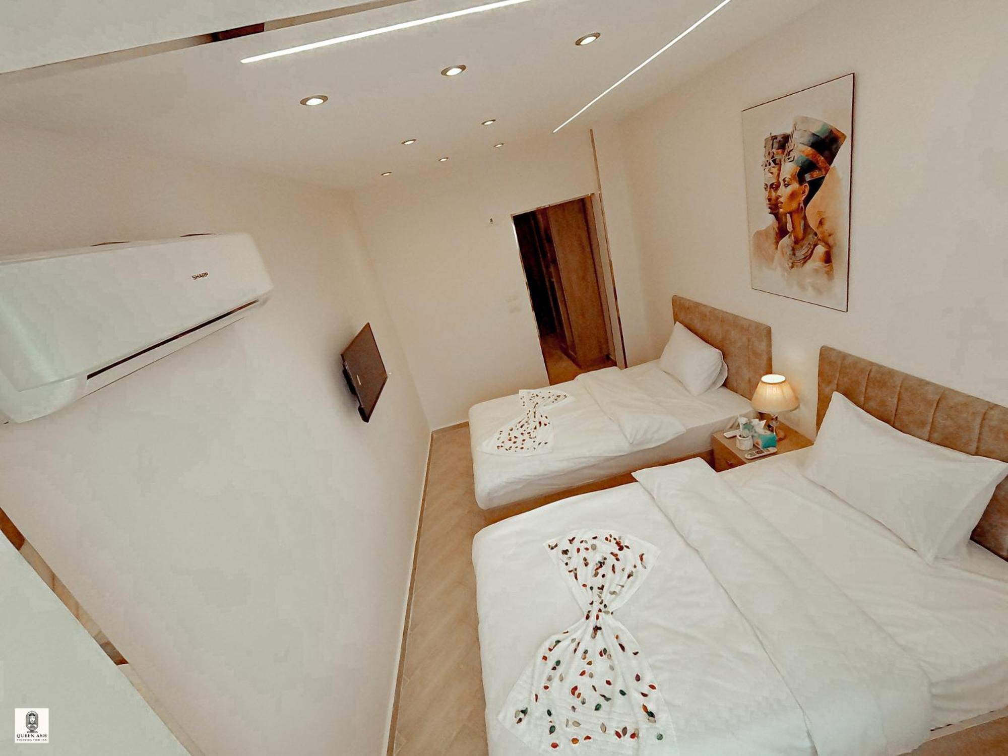 Queen Ash Pyramid View Inn Kafret el-Gabal Екстериор снимка